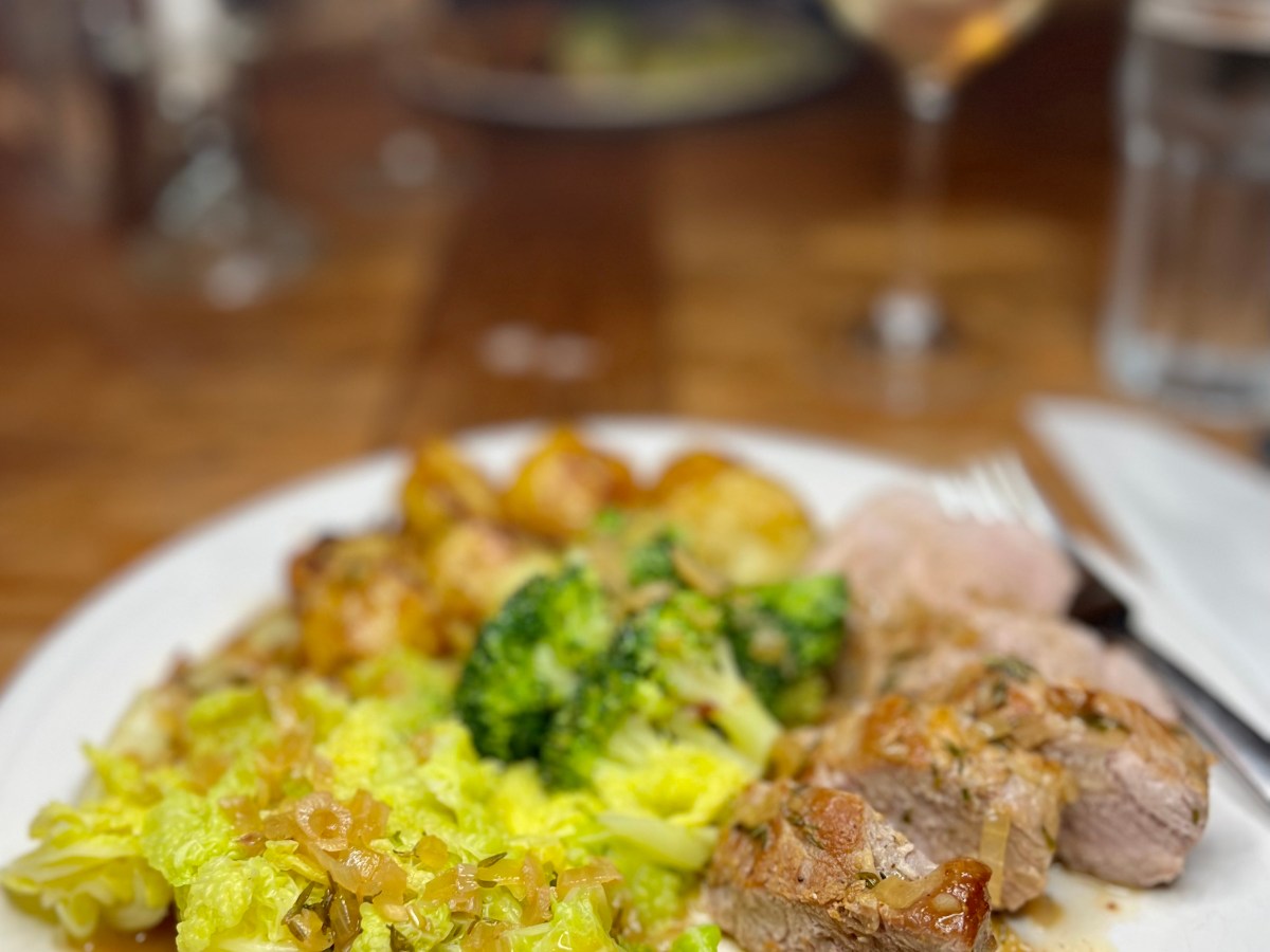 Pork with Marsala&nbsp;sauce